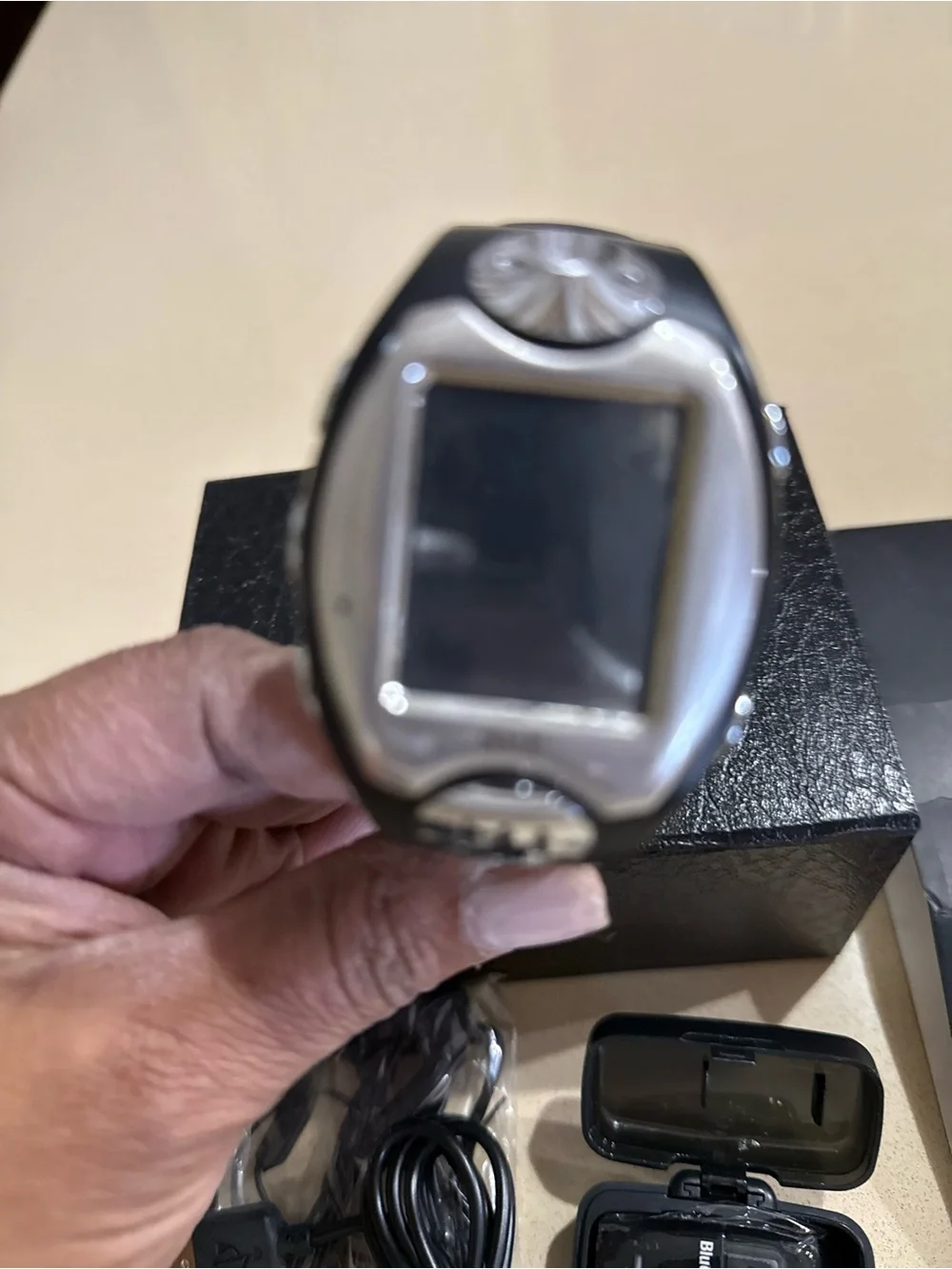 Black Sports Smartwatch - Black